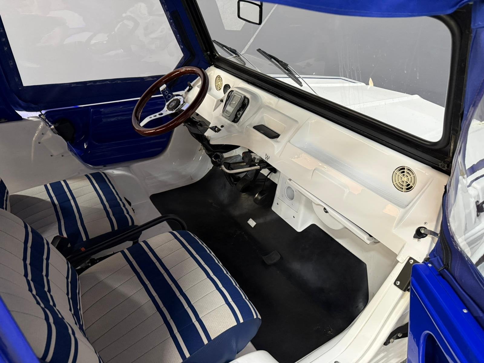 Citroën Mehari 2 + 2 Côte d’Azur (bj 1983), Auto's, Voorwielaandrijving, Dealer onderhouden, Stof, 602 cc