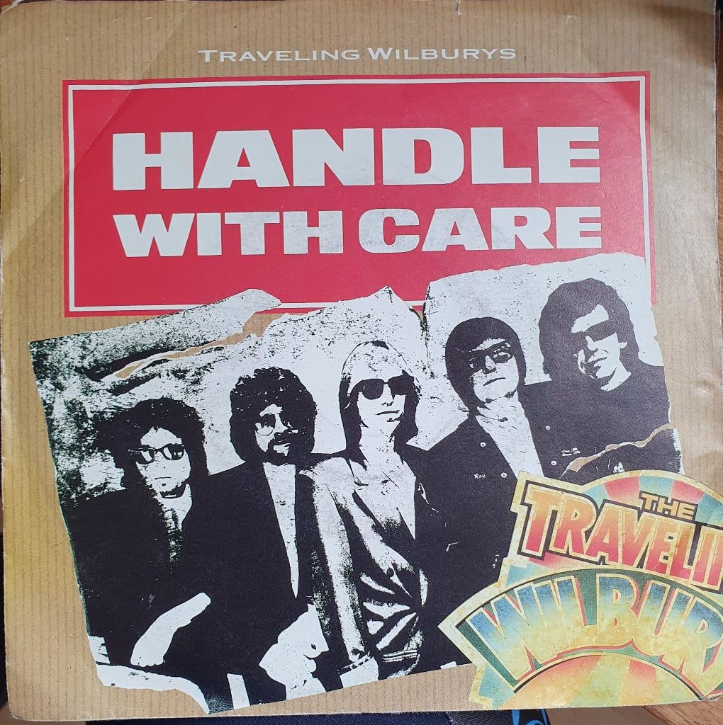 Traveling Wilburys - Handle With Care, Gebruikt, 7 inch, Single, Ophalen of Verzenden