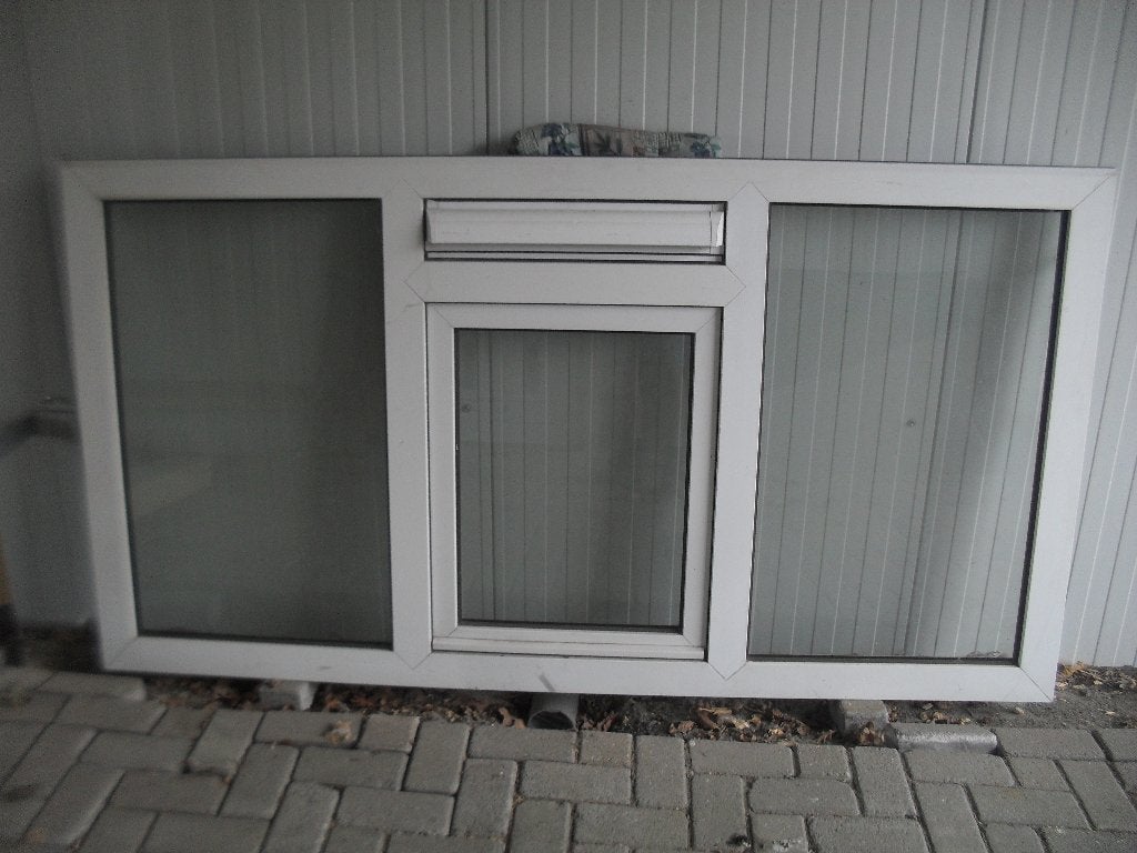 Kunststof kozijn met draai-kiep, Doe-het-zelf en Verbouw, Kozijnen en Schuifpuien, Kunststof, Raamkozijn, Ophalen of Verzenden