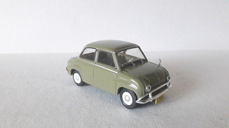 Isard T-400 (argent.Goggomobil!) Micro-car IXO/Altaya 1:43, Ophalen of Verzenden, Nieuw, Auto, Overige merken