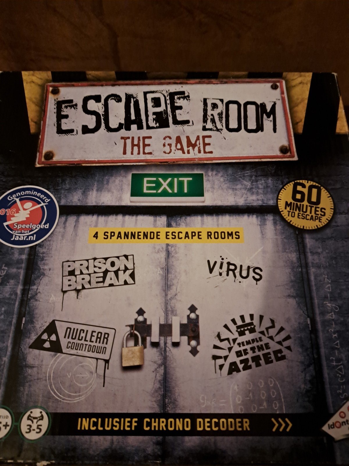 Escape room the game, Hobby en Vrije tijd, Gezelschapsspellen | Bordspellen, Ophalen