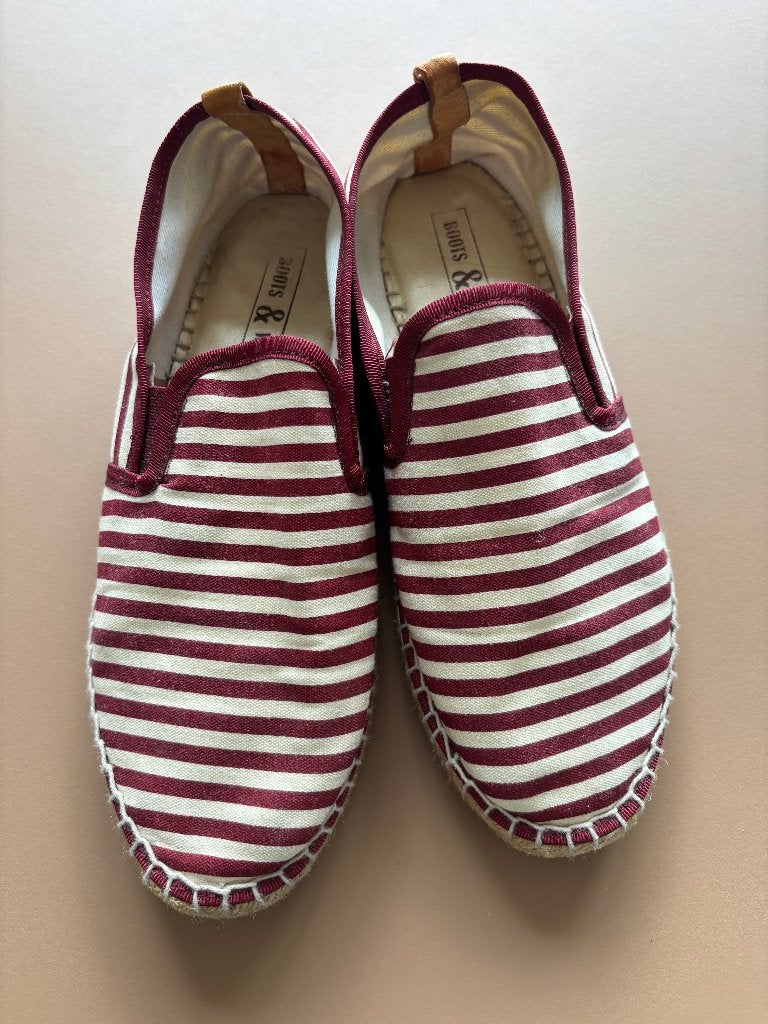 Boots & Woods Espadrilles, maat 40, zo goed als nieuw, Ophalen of Verzenden, Zo goed als nieuw, Espadrilles of Moccasins, Rood