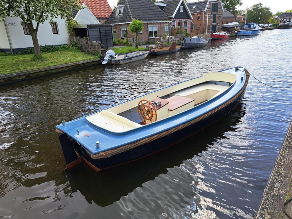Stalen sloep vlet 6.50 met volvo penta 3 cilinder, Watersport en Boten, Staal, Binnenboordmotor, Verlichting, Diesel