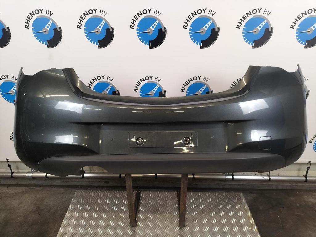 OPEL CORSA 1.4 Innovation BUMPER ACHTER 2017, Gebruikt, Ophalen of Verzenden, Stiba lid, Achter