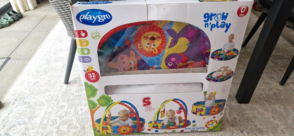 Play Grow activiteitenbak, Ophalen, Gebruikt