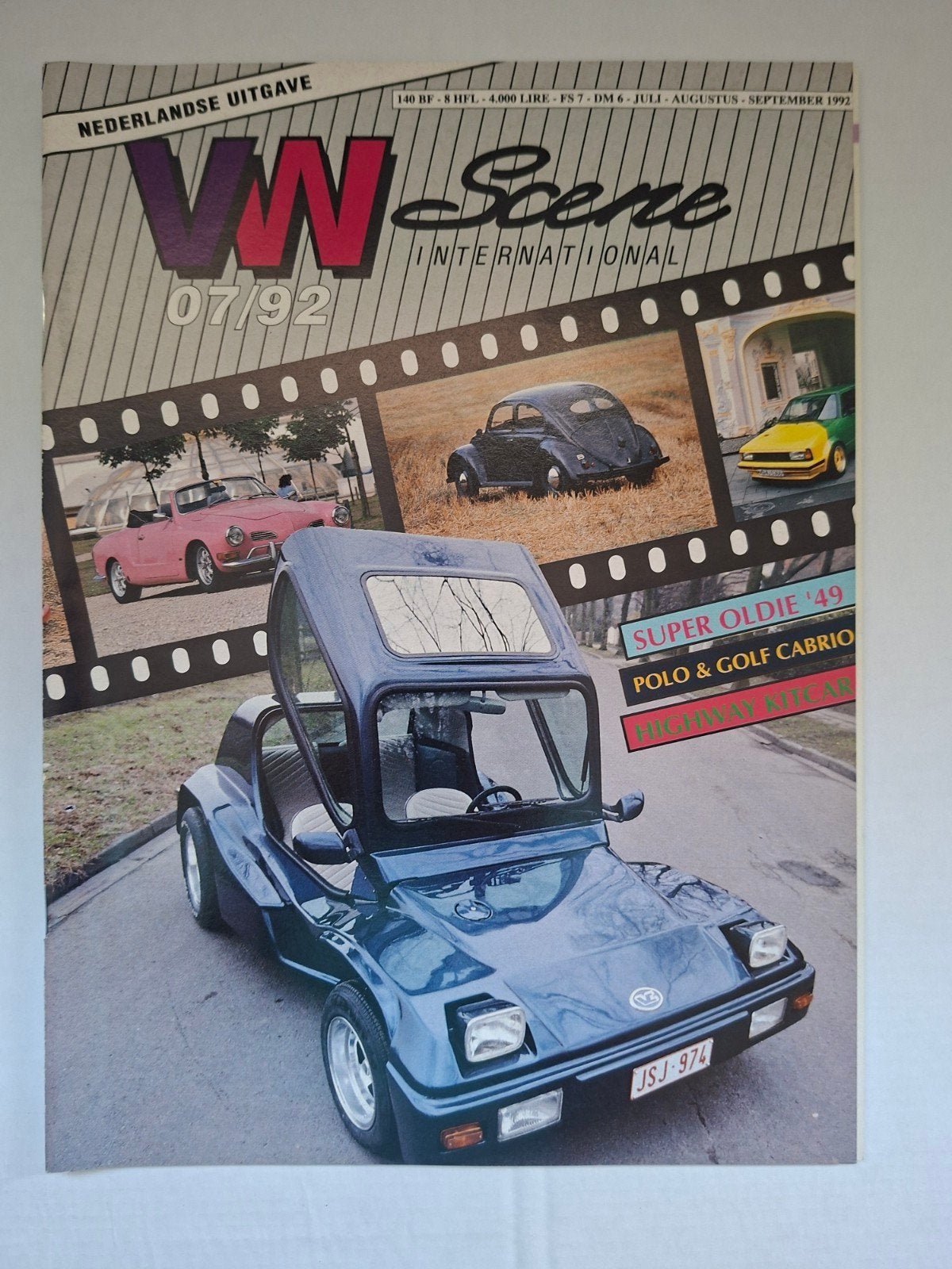 VW Scene International 07/92 - Nederlandse Uitgave, Ophalen of Verzenden, Zo goed als nieuw