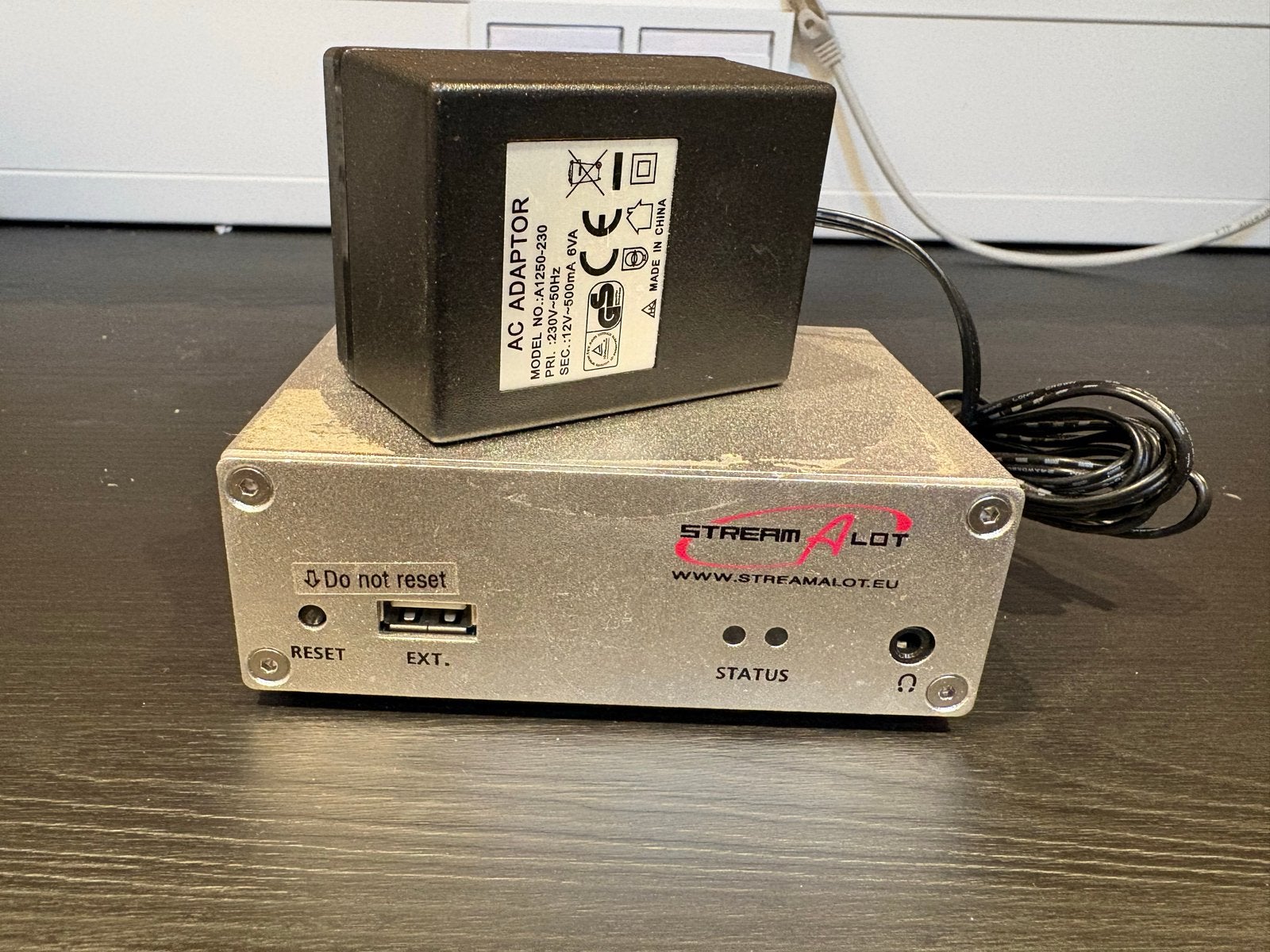 Stream A Lot Audio Streamer met Voeding, Ophalen of Verzenden, Gebruikt, Audio