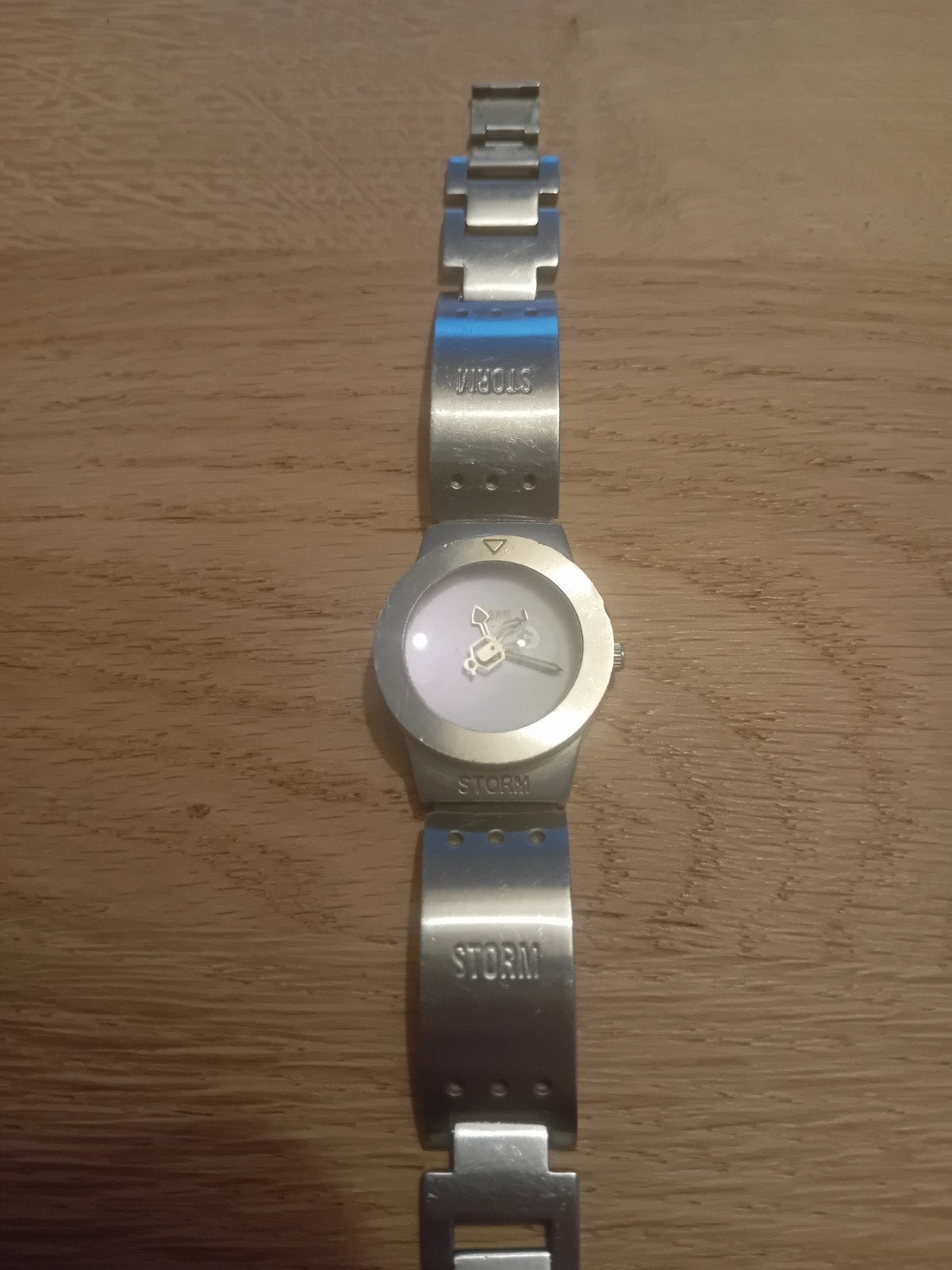 Storm horloge - Stijlvol en Tijdloos Design, Overige merken, Staal, Gebruikt, Staal
