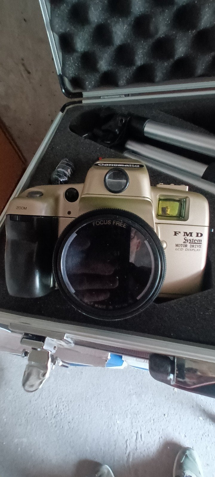 Vintage FMD System Spiegelreflexcamera met Statief, Ophalen