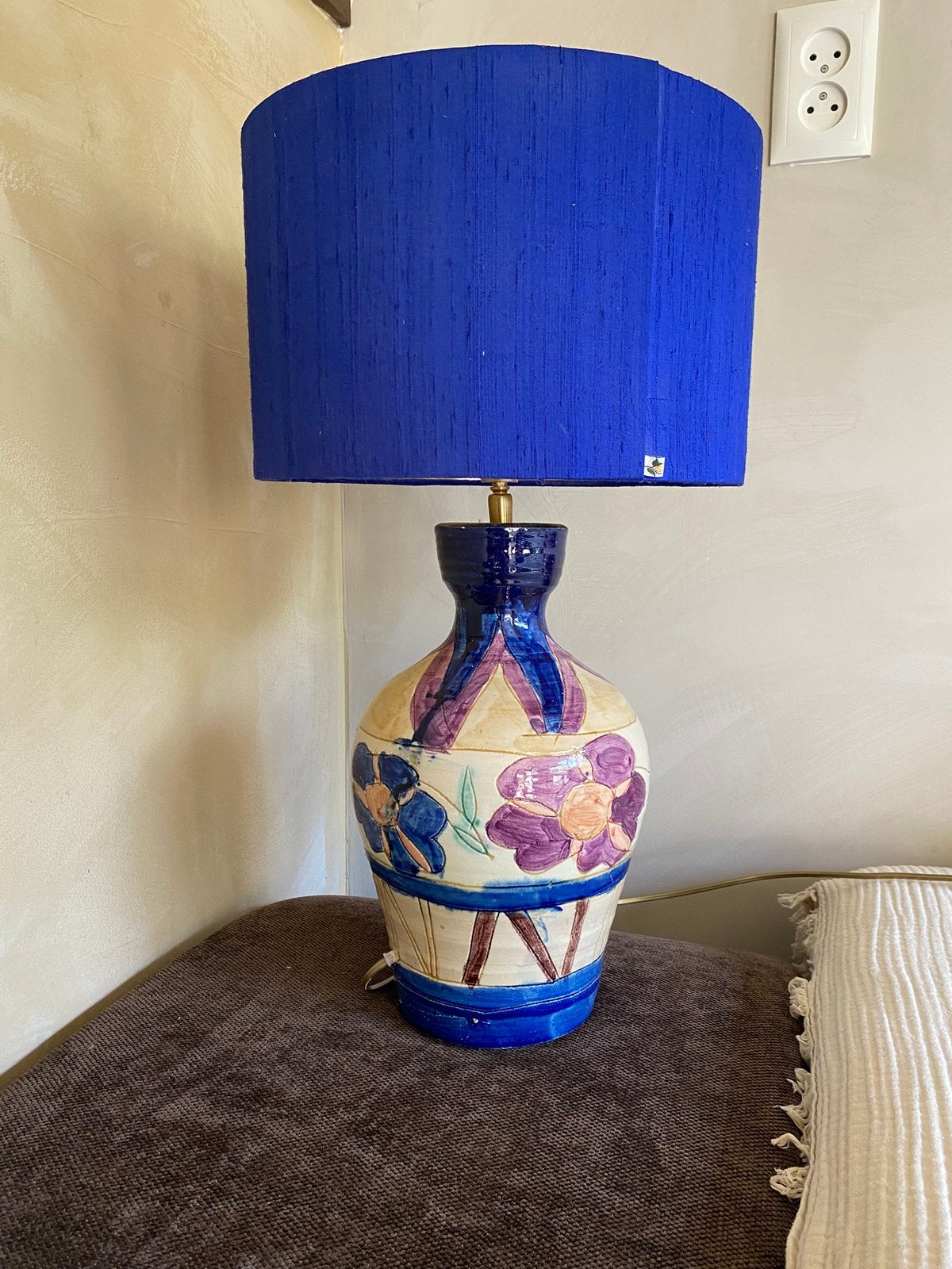 Lenta living keramieken lamp, Ophalen, Zo goed als nieuw, Handgemaakt