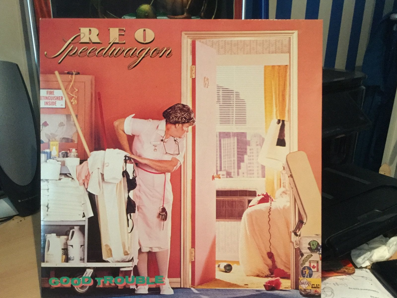 Rio Speedwagon-Good trouble. Topvinyl., Cd's en Dvd's, Vinyl | Rock, Ophalen of Verzenden, Zo goed als nieuw, 12 inch, Poprock