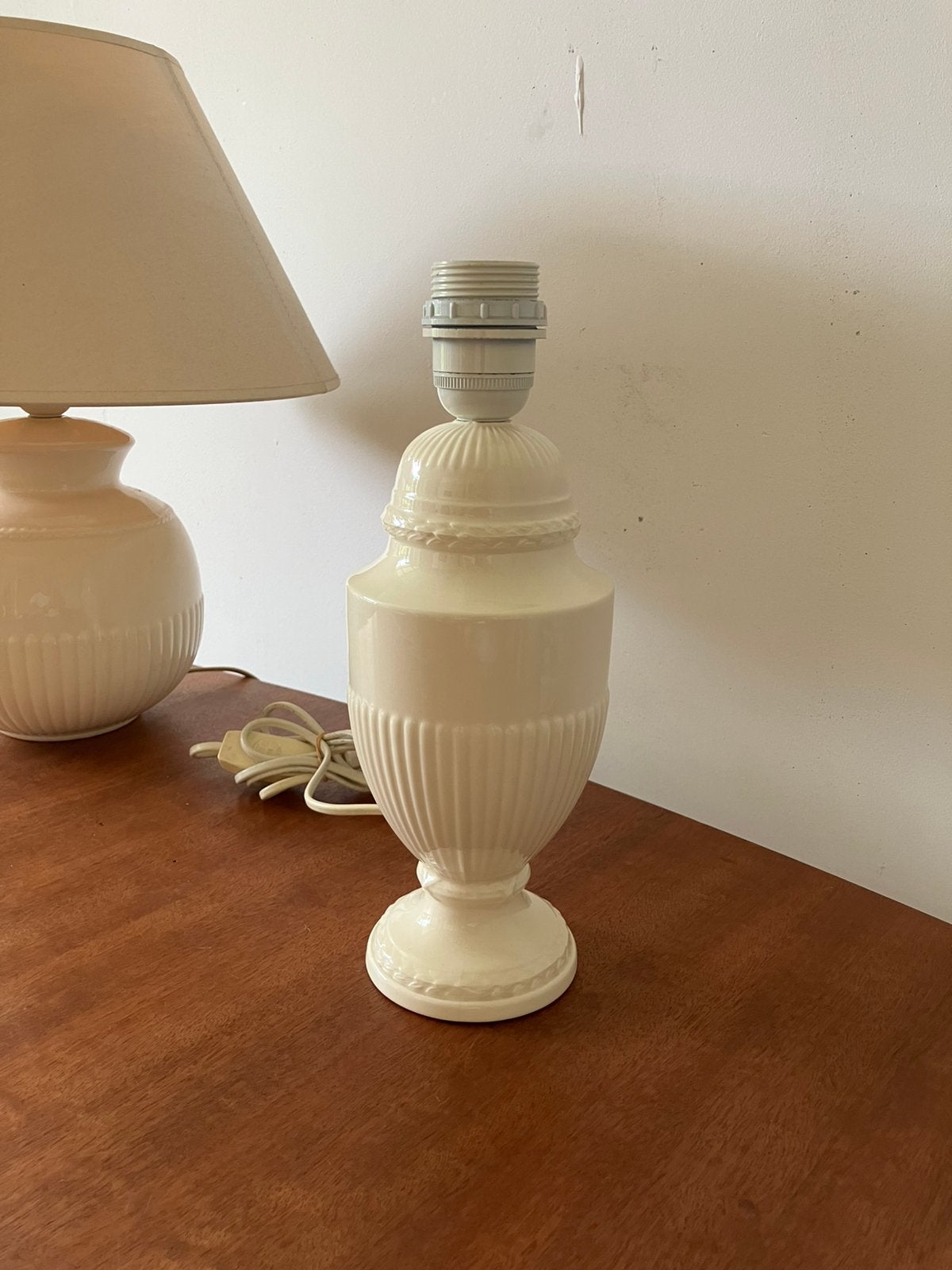 Wedgwood Edme klassieke tafel lamp voet met snoer perfect, Ophalen of Verzenden, Zo goed als nieuw, Minder dan 50 cm