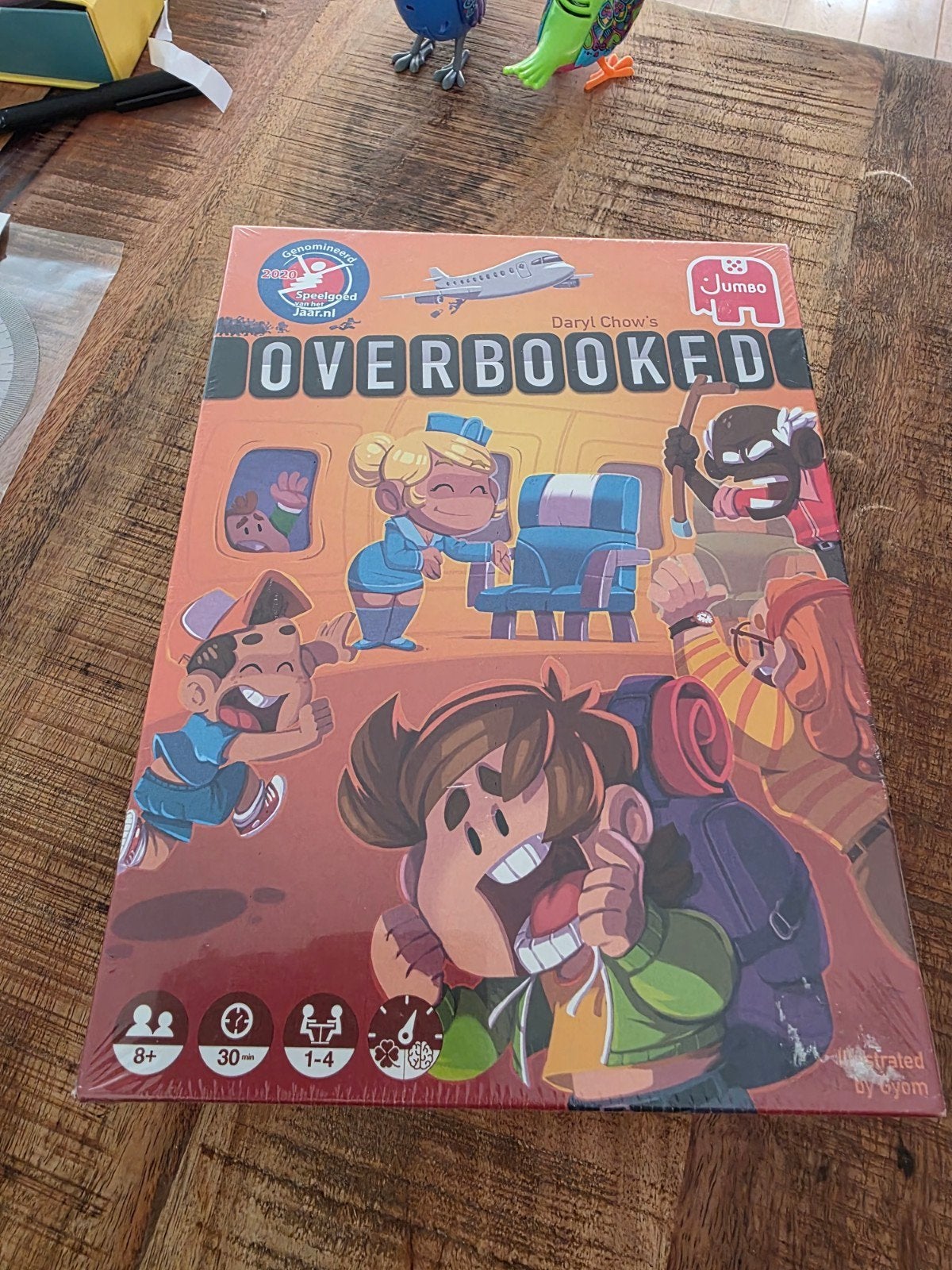 Overbooked bordspel - Nieuw in Seal, Een of twee spelers, Ophalen of Verzenden, Nieuw, Jumbo