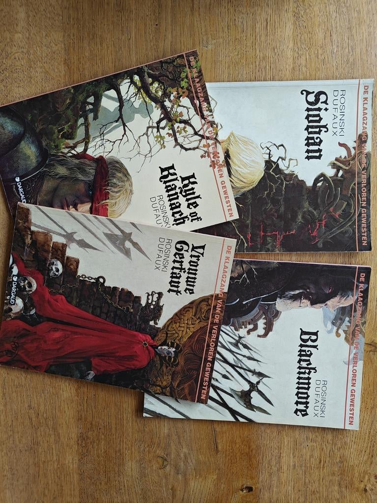 De Klaagzang van de Verloren Gewesten - vier stripboeken, Boeken, Stripboeken, Meerdere stripboeken, Ophalen of Verzenden, Gelezen