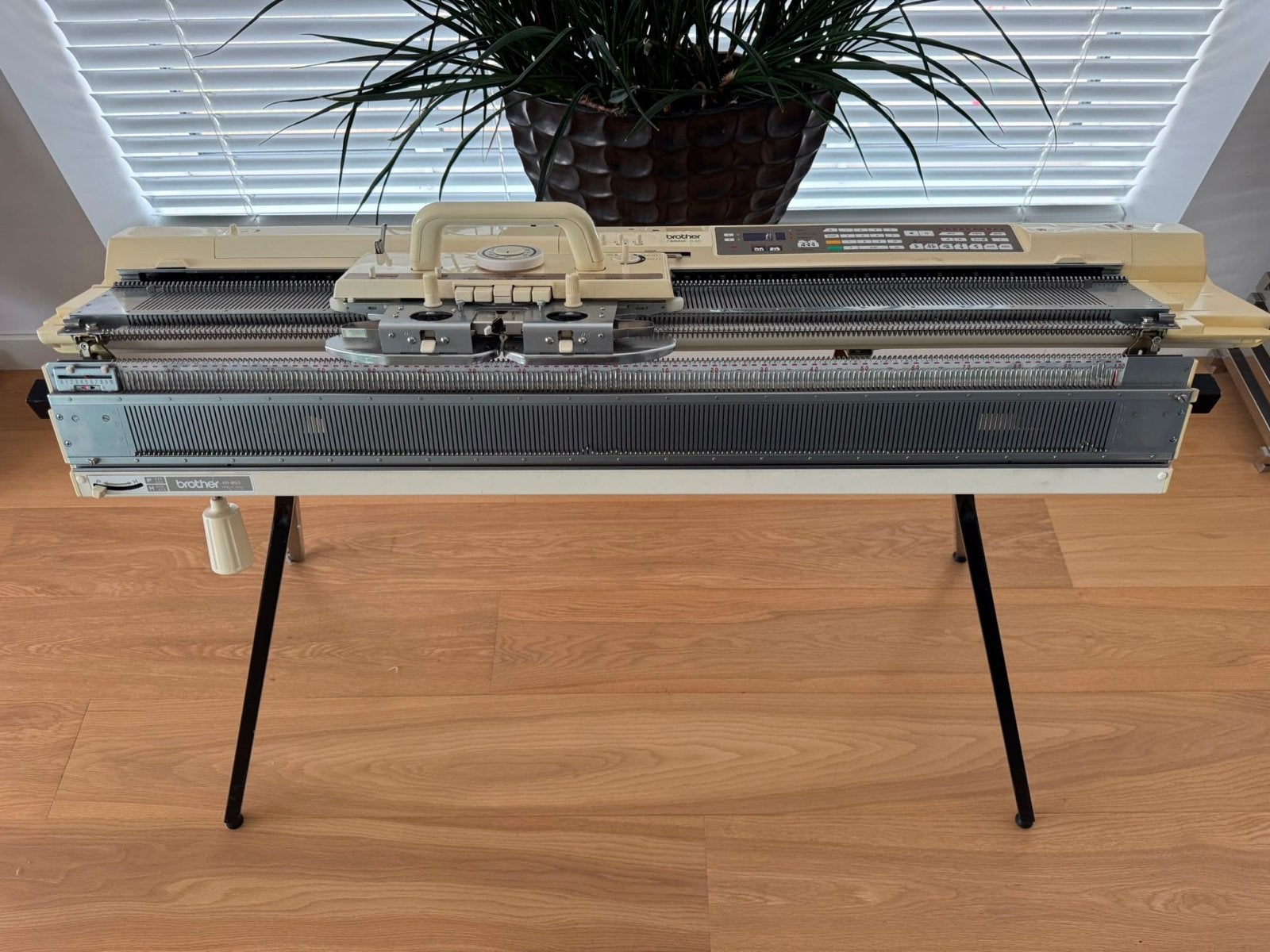 Brother KH-940 Breimachine met KR-850 Ribber en KRC-900, Ophalen, Gebruikt, Naaimachine, Brother
