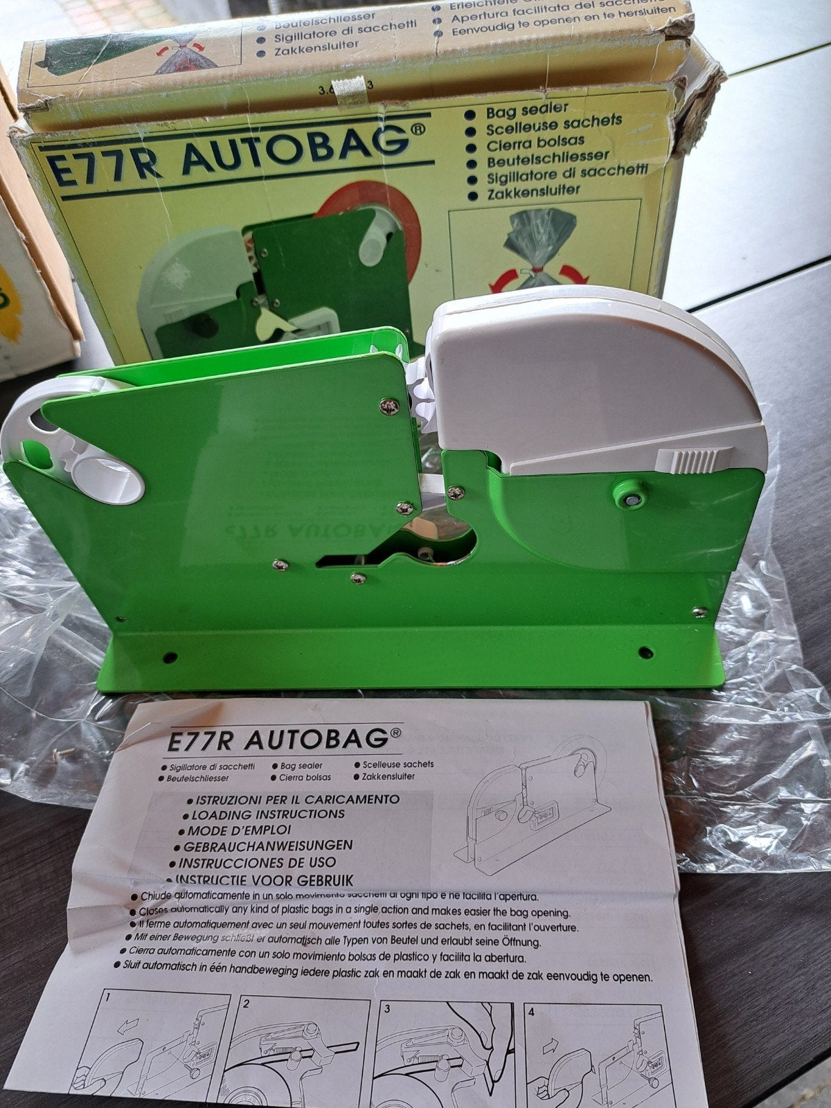 E77R AUTOBAG Zakkensluiter - Nieuw in doos, Kunststof, Nieuw, Ophalen of Verzenden, Overige merken
