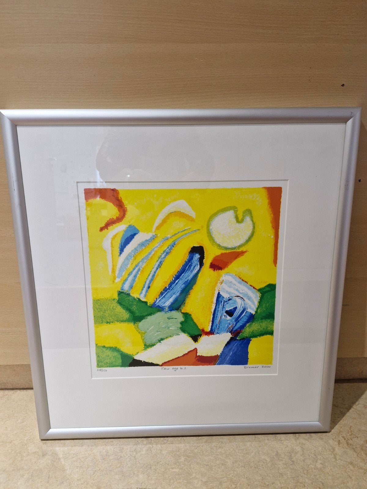 Zeefdruk Saskia Bremer, Antiek en Kunst, Kunst | Litho's en Zeefdrukken, Ophalen of Verzenden