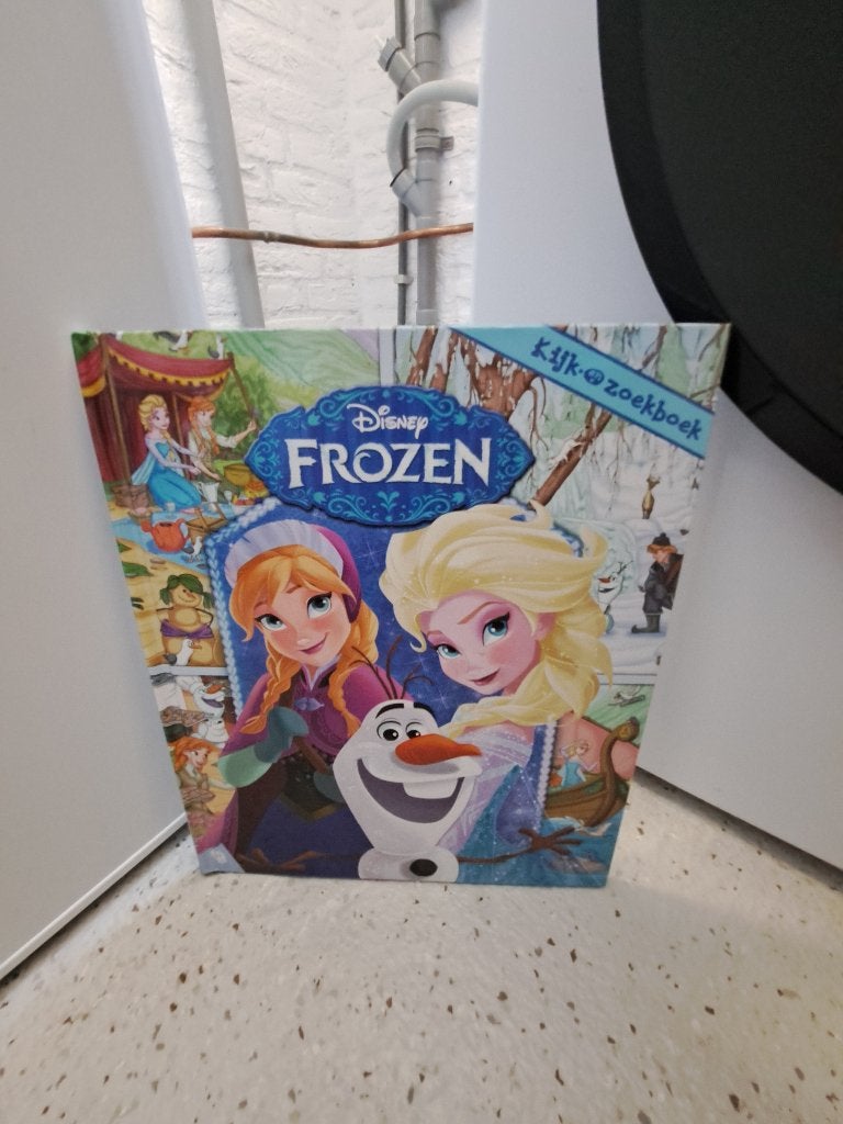 Disney Frozen Kijk- en Zoekboek, Ophalen of Verzenden, Zo goed als nieuw, Puzzelen