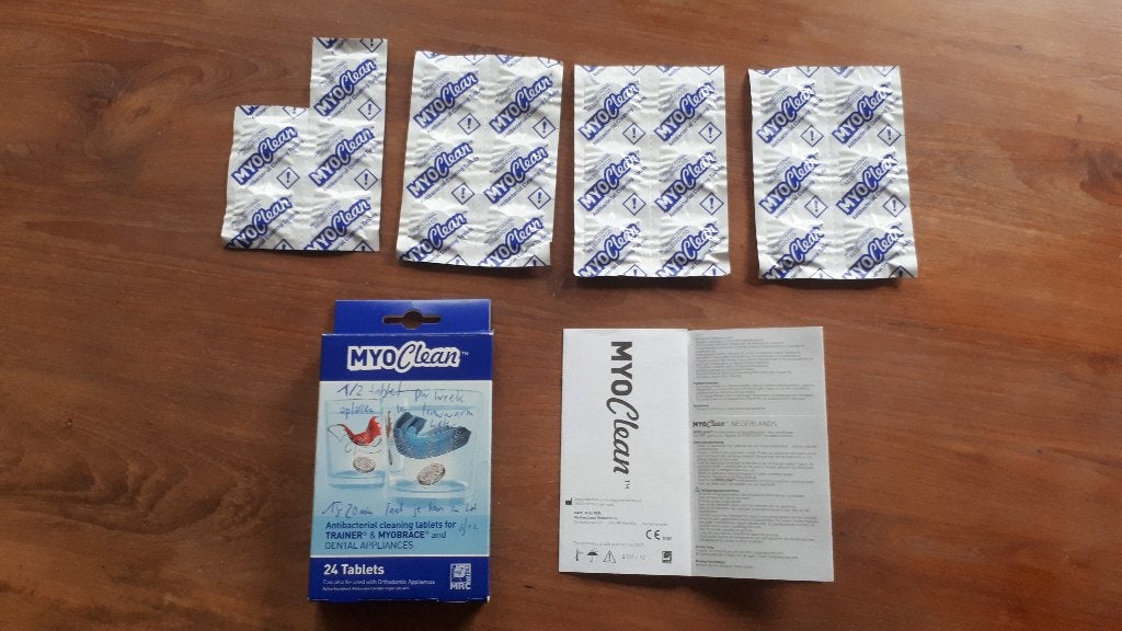 GRATIS OP TE HALEN: 23 tabletten MYOClean, Ophalen of Verzenden, Zo goed als nieuw