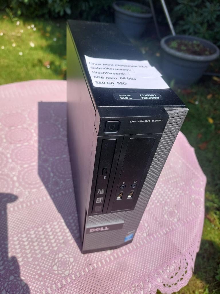 Dell Optiplex 3020 SFF Desktop PC, Computers en Software, Desktop Pc's, Ophalen of Verzenden, SSD