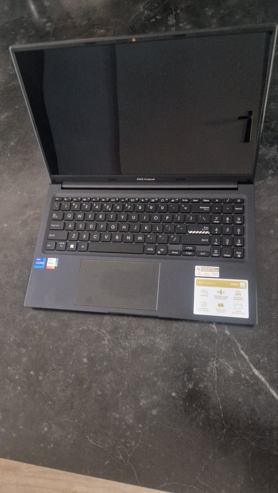 ASUS Vivobook 15 OLED, Computers en Software, Windows Laptops, 2 tot 3 Ghz, Intel Core i7-1255U, 12e generatie, Zo goed als nieuw