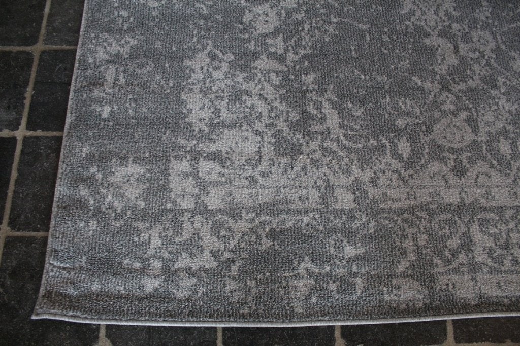 Vloerkleed YARAH lichtgrijs creme Lifa Living 160x230, Ophalen, 150 tot 200 cm, Grijs, Rechthoekig