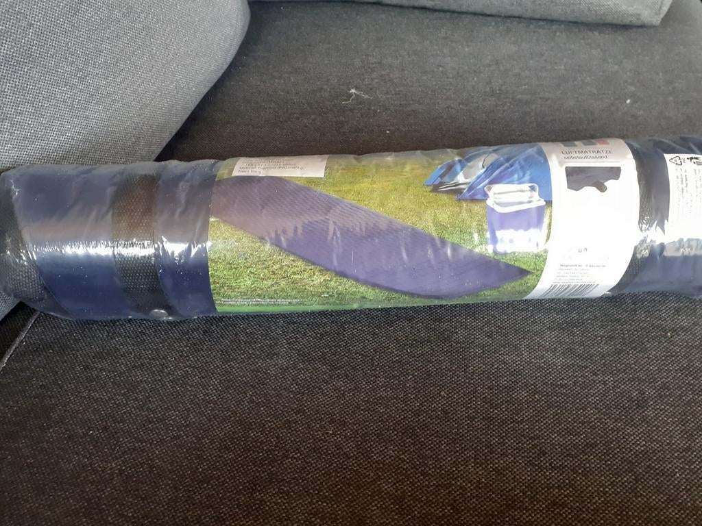 Nieuwe zelfopblazende luchtmatras - Ideaal voor kamperen, Ophalen of Verzenden, Nieuw, 1-persoons