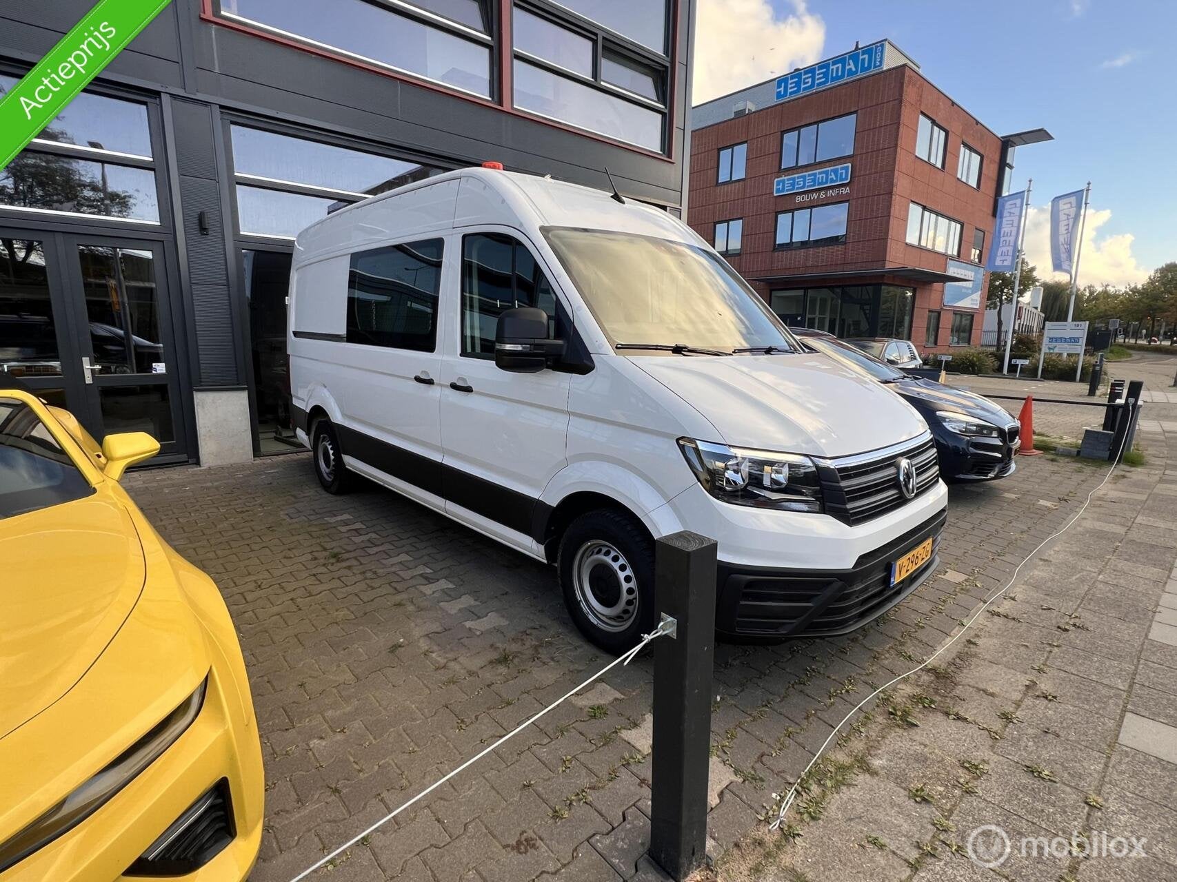 Volkswagen Cafter Highline 2.0 TDi 140 PK H3L3 1442 L.verm., 13 km/l, Stof, Gebruikt, Euro 6