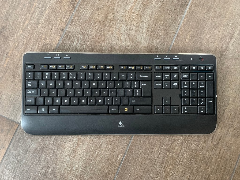 Logitech K520 Wireless Keyboard with Receiver DF4090CTY, Ophalen of Verzenden, Gebruikt