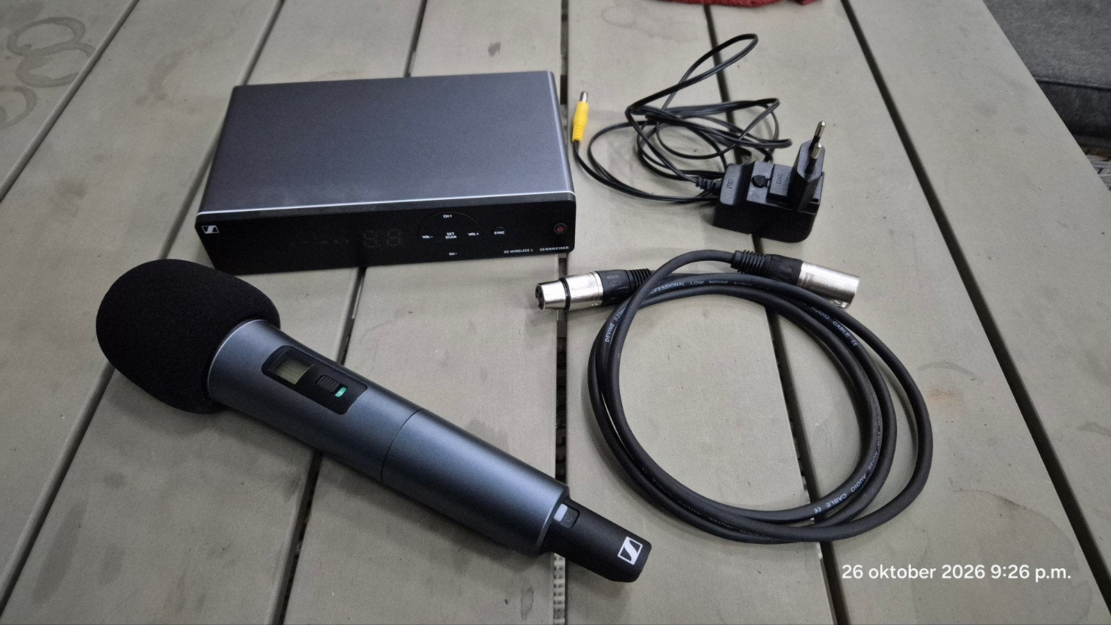 Sennheiser XS Wireless 1 Draadloze Microfoon Set, Muziek en Instrumenten, Ophalen of Verzenden, Zo goed als nieuw, Zangmicrofoon
