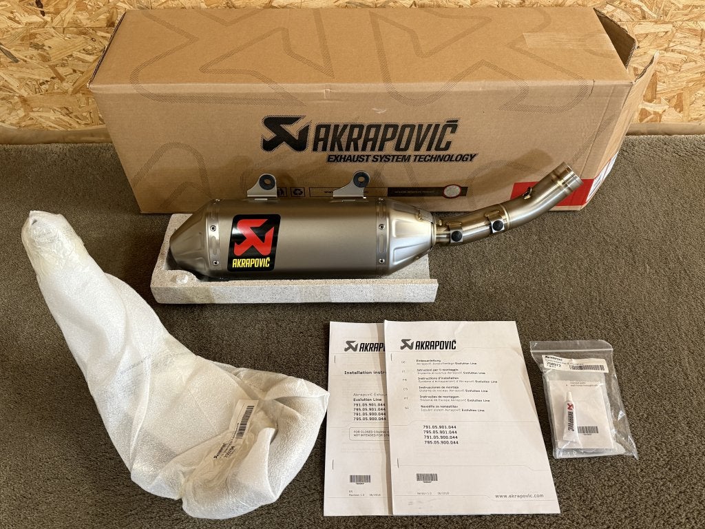Akrapovic Racing Line uitlaat KTM 450 SX-F SMR FC FS FX 19>, Motoren, Verzenden, KTM, Stallhofnerstraße 3, Betriebsgebiet Süd, Mattighofen, Oberösterreich, 5230, AT