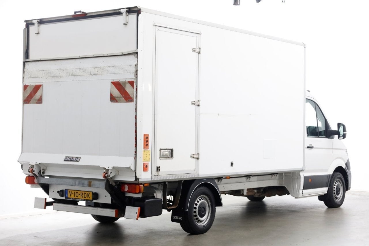 Volkswagen Crafter 35 2.0 TDI 140pk Bakwagen met laadklep en, Voorwielaandrijving, Dealer onderhouden, Gebruikt, Euro 6