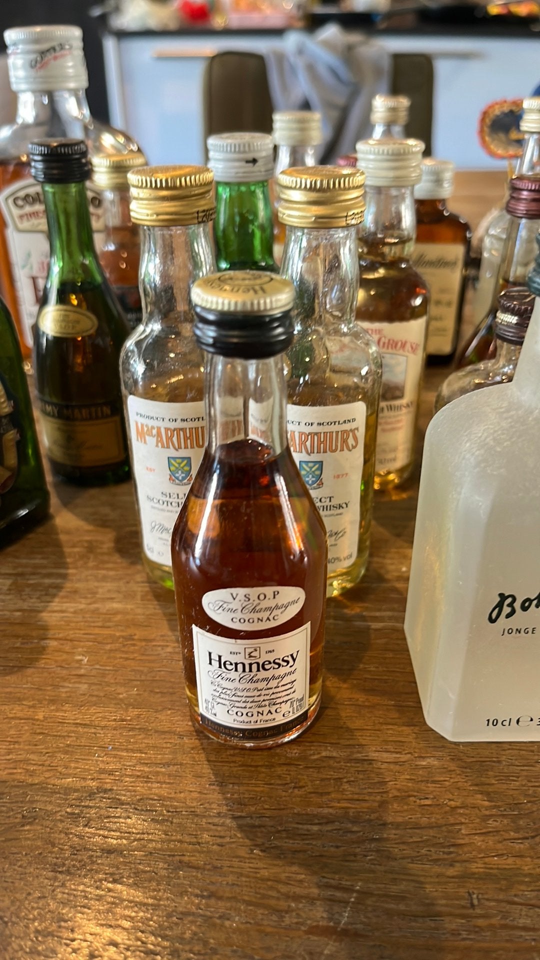 27 drank miniature allemaal dicht wel wat verdampt, Verzamelen, Ophalen of Verzenden, Overige typen