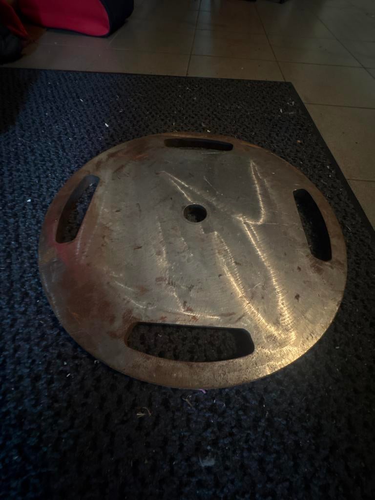 Metalen Halterschijf - Gebruikt, Ophalen of Verzenden, Gebruikt