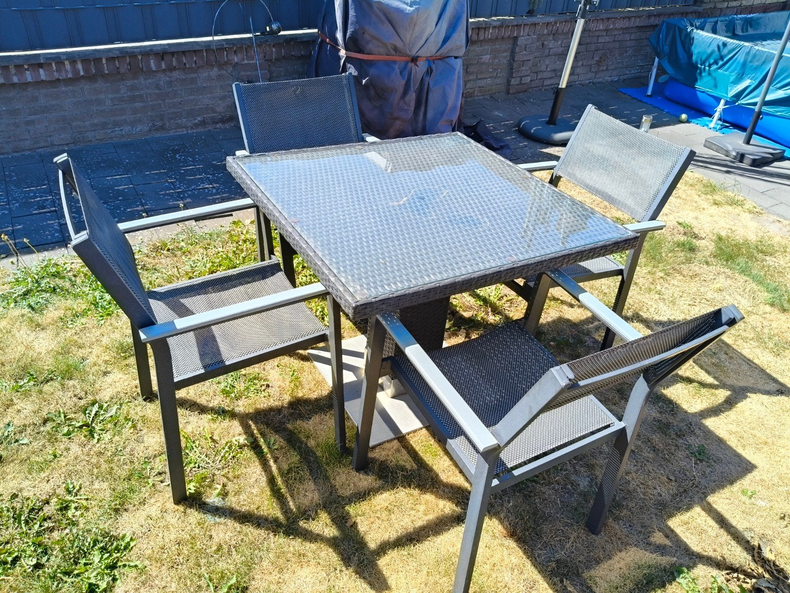 Mooi compact Tuinset, Ophalen of Verzenden, Gebruikt