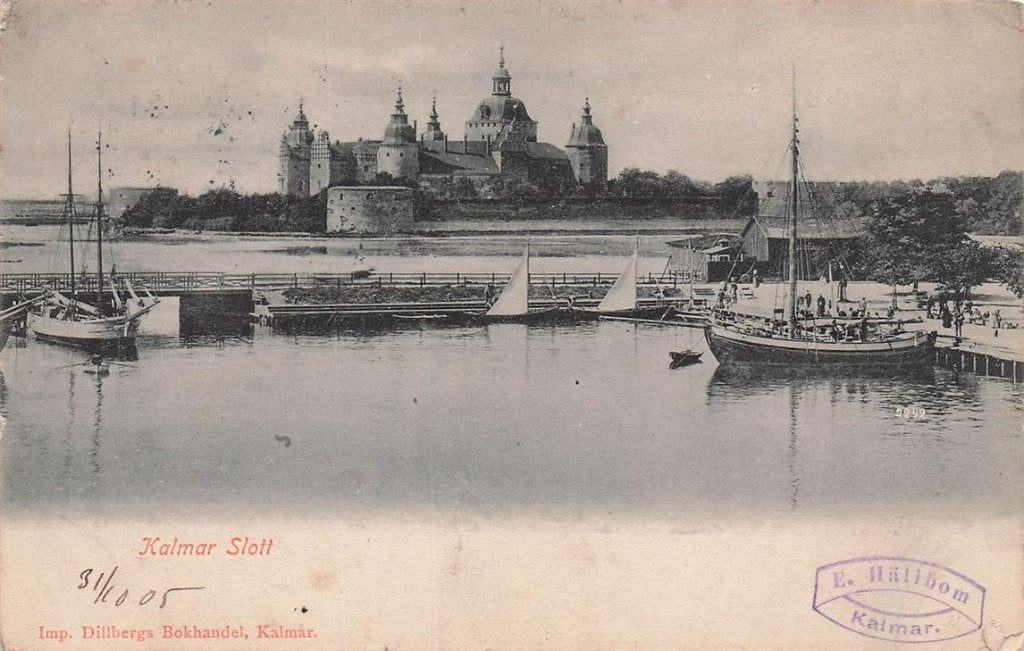702-469-021 Kalmar Slott, Verzenden, Voor 1920, Overig Europa