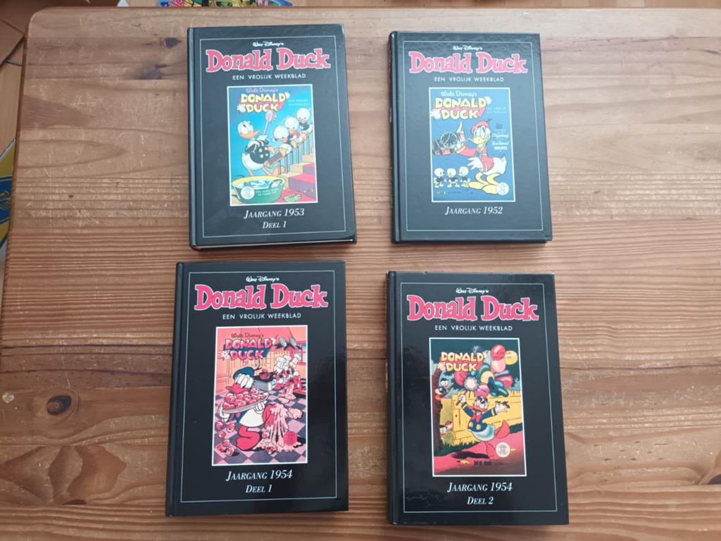 Donald Duck Jaargangen 1952, 1953, 1954 (deel 1 & 2), Ophalen of Verzenden