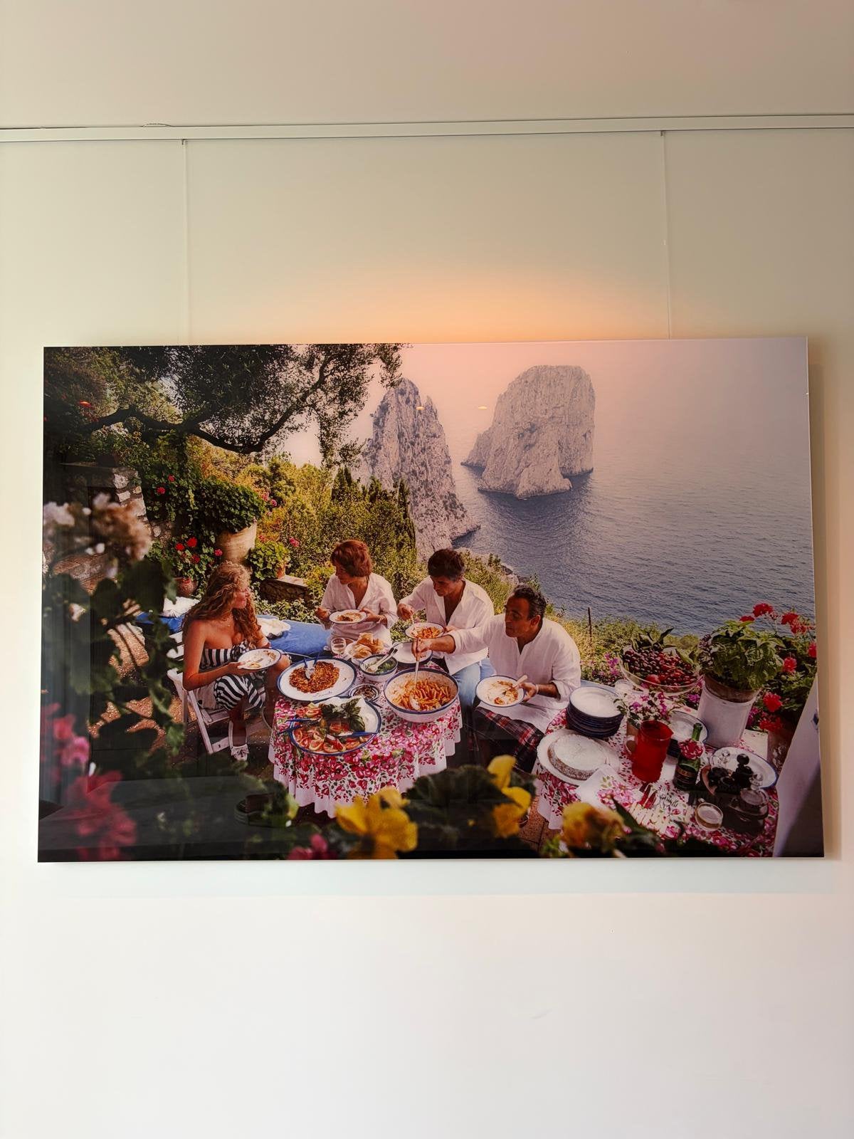 Slim Aarons - Dining Al Fresco On Capri, Ophalen
