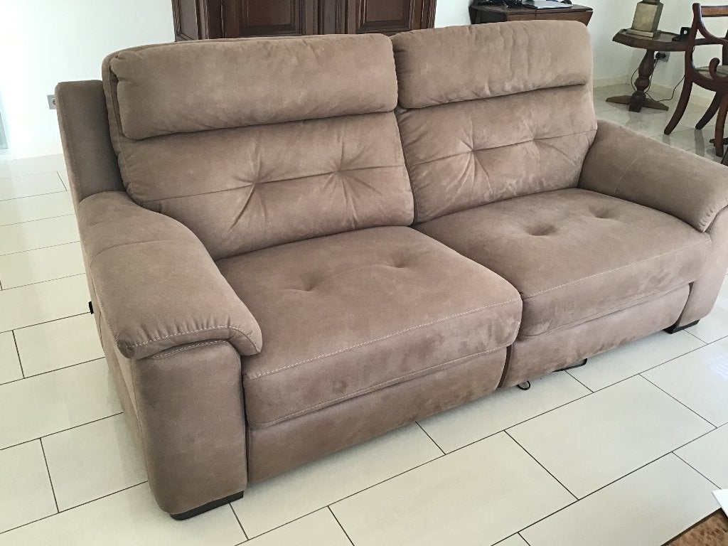 Elektrische relax bank met accu, Ophalen, Comfort, Tweepersoons, 75 tot 100 cm