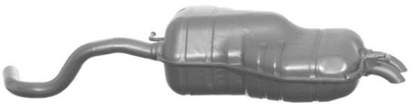 Einddemper, Uitlaat Audi A3 / Volkswagen Golf 4 / Seat Leon