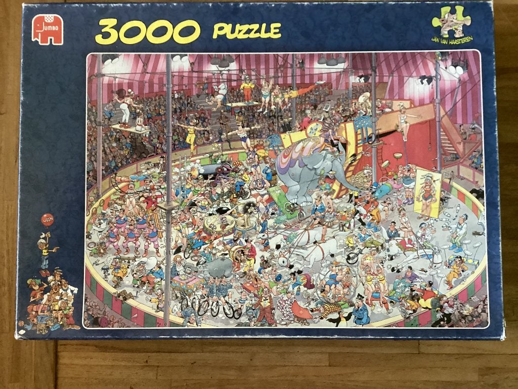 Jan van Haasteren puzzel, Ophalen of Verzenden, Meer dan 1500 stukjes, Gebruikt