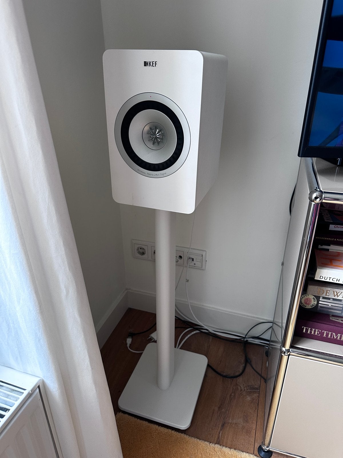 KEF X300A draadloze speakers + Stands -  perfect via USB/AUX, Ophalen, Gebruikt, Minder dan 60 watt, Overige merken