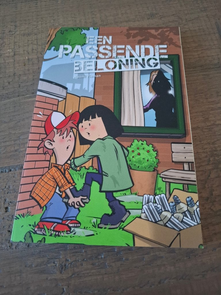 Een Passende Beloning van Naomi Tieman., Ophalen of Verzenden, Zo goed als nieuw