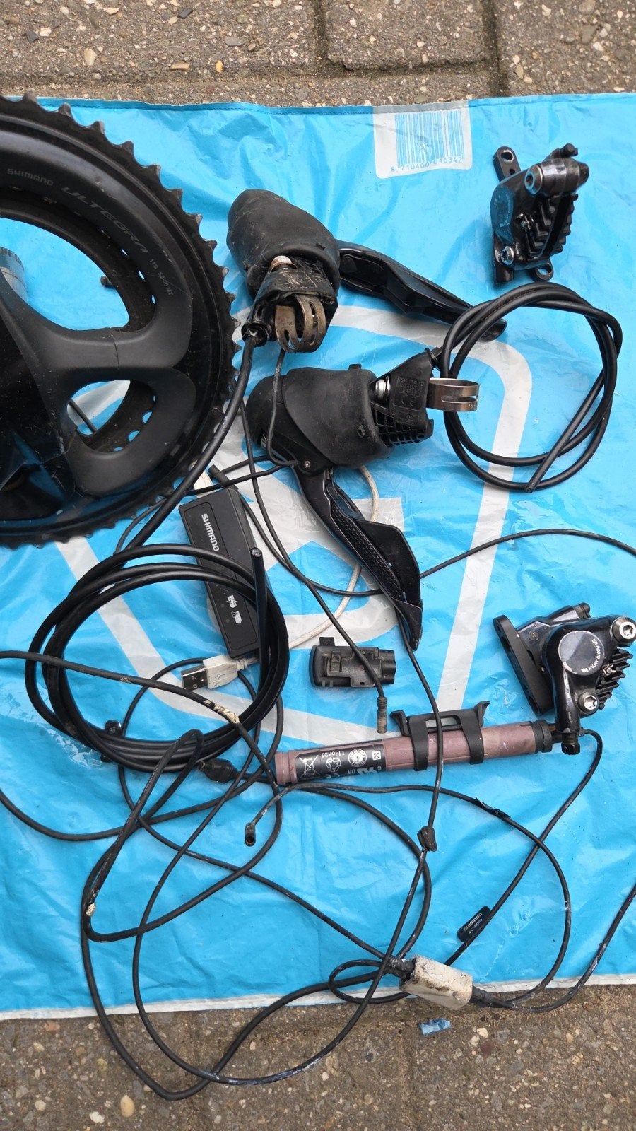 Ultegra di2 11 speed onderdelen, Ophalen of Verzenden, Gebruikt, Shimano Ultegra, Aluminium