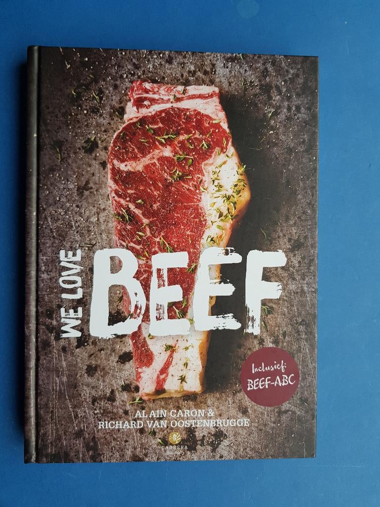 We love beef - en dan wel het hele rund - (tekst:NL) Caron, Verzenden, Nieuw