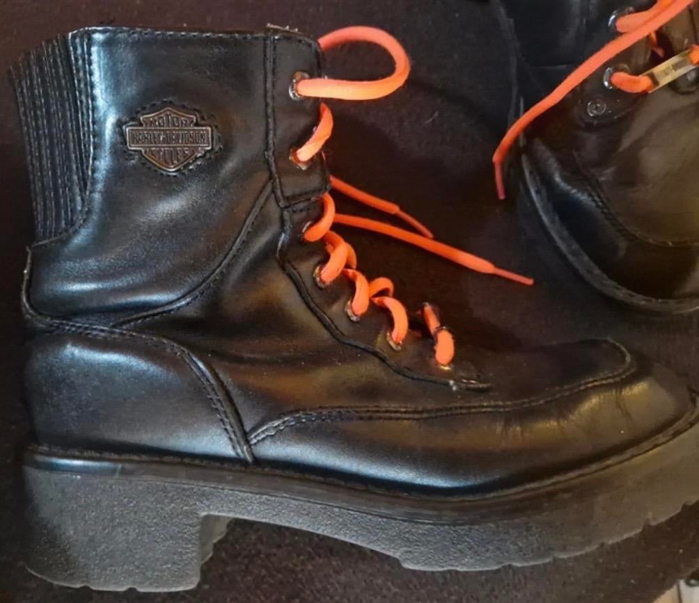 Harley Davidson laarsjes maat 38, Motoren, Kleding | Motorkleding, Ophalen of Verzenden, Tweedehands, Laarzen