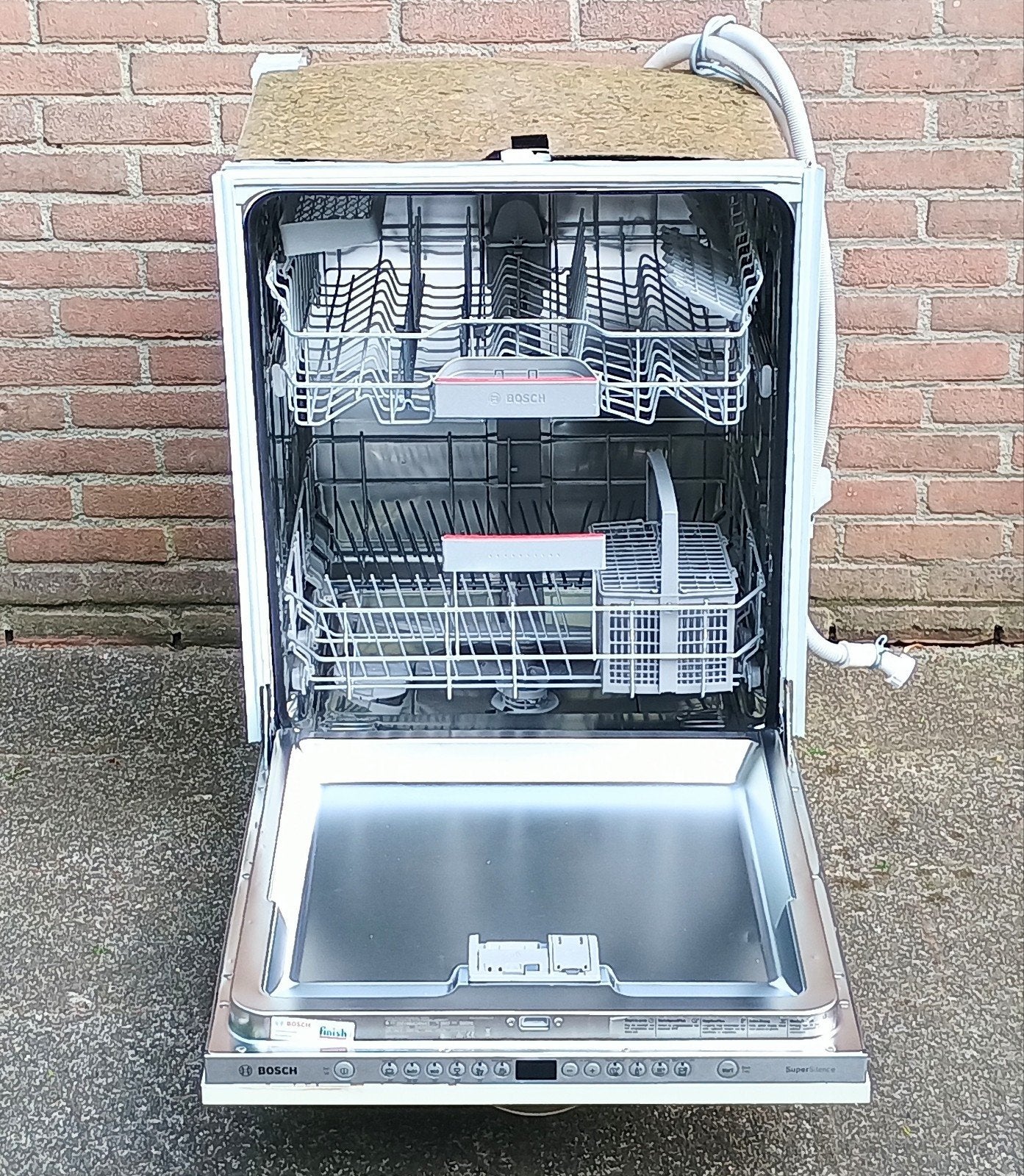 Bosch inbouw vaatwasser 2018 E-nr: SMV46IX04N/41 Type SD6P1B, Witgoed en Apparatuur, Vaatwasmachines, Gebruikt, Minder dan 85 cm