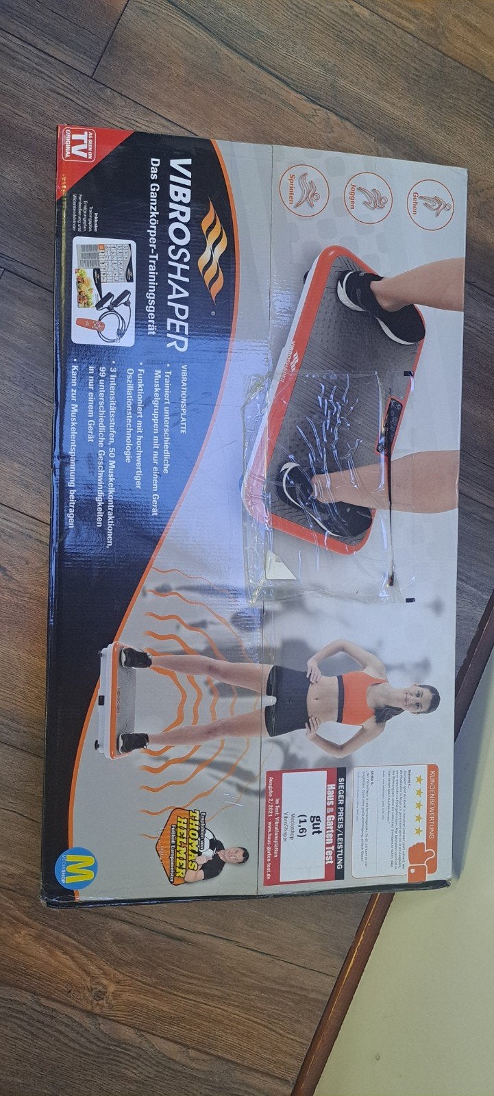 Vibroshaper Trilplaat - Nieuw in doos, Trilplaat, Nieuw, Ophalen of Verzenden, Benen