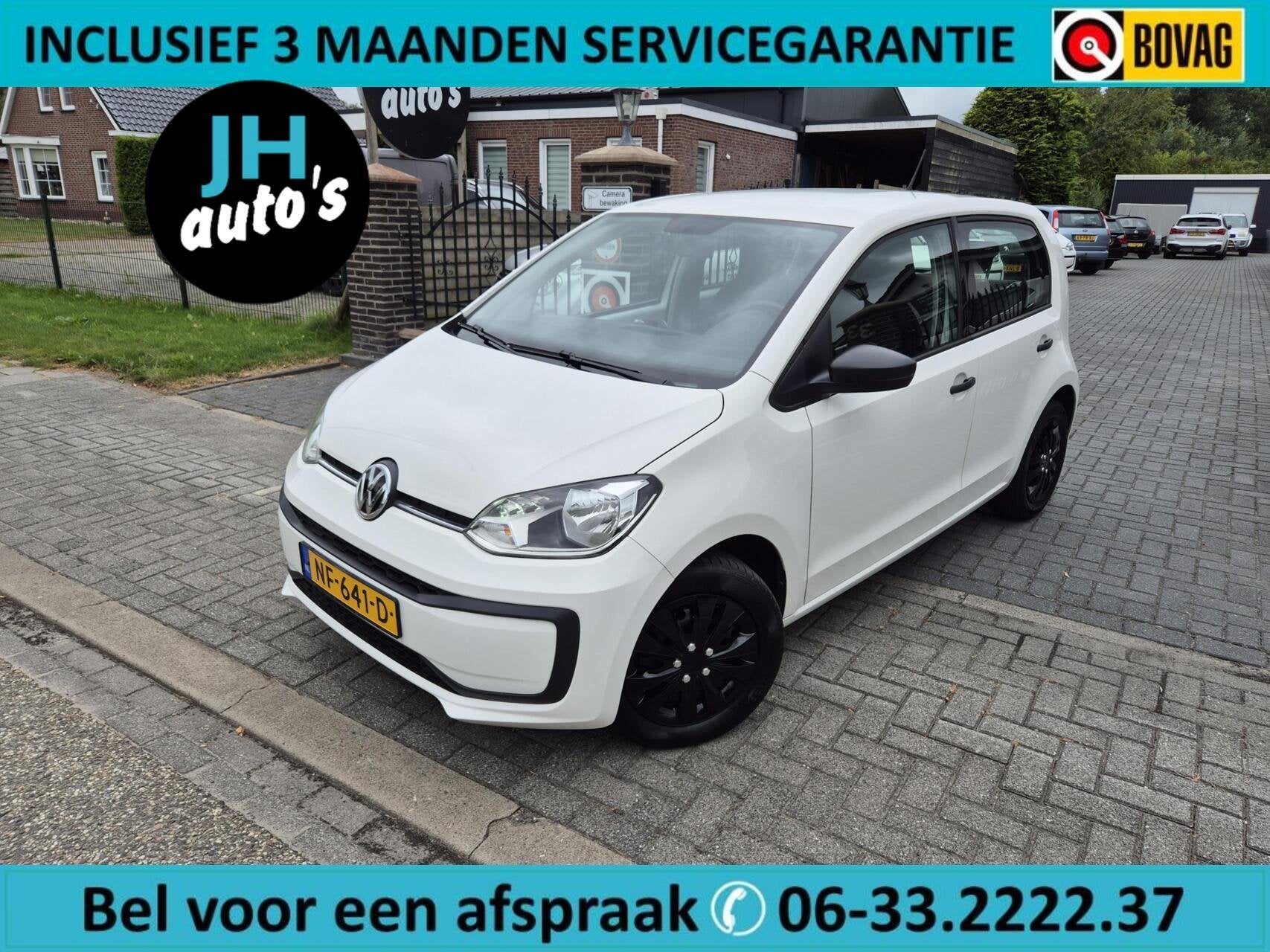 Volkswagen Up! 1.0 BMT take up! 5-DRS | 1-EIG | VW-Dealer-OH, Auto's, Voorwielaandrijving, Dealer onderhouden, Gebruikt, Met garantie (alle)