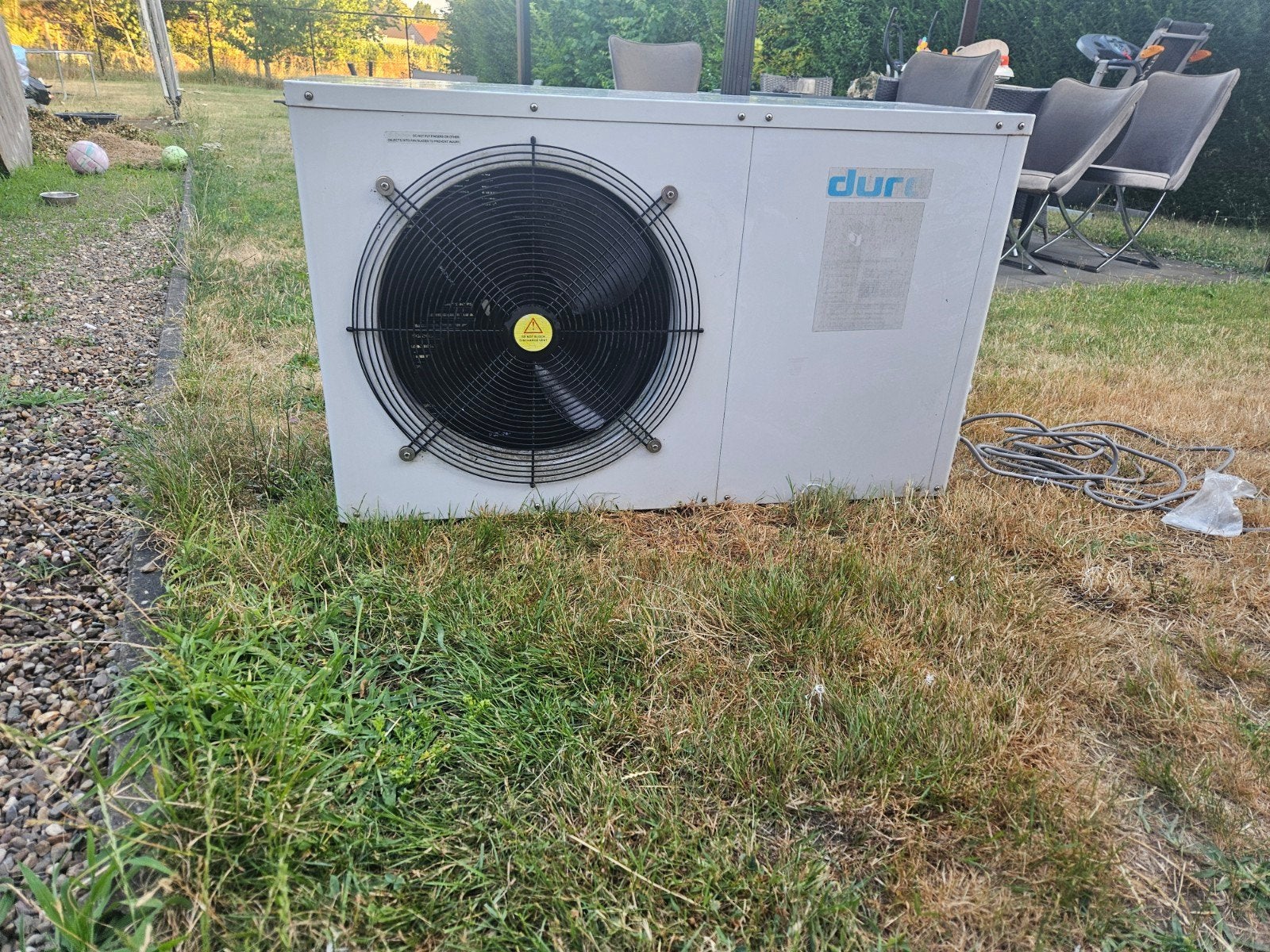 Zwembad warmtepomp Dura 13kw, Ophalen, Gebruikt, Verwarming